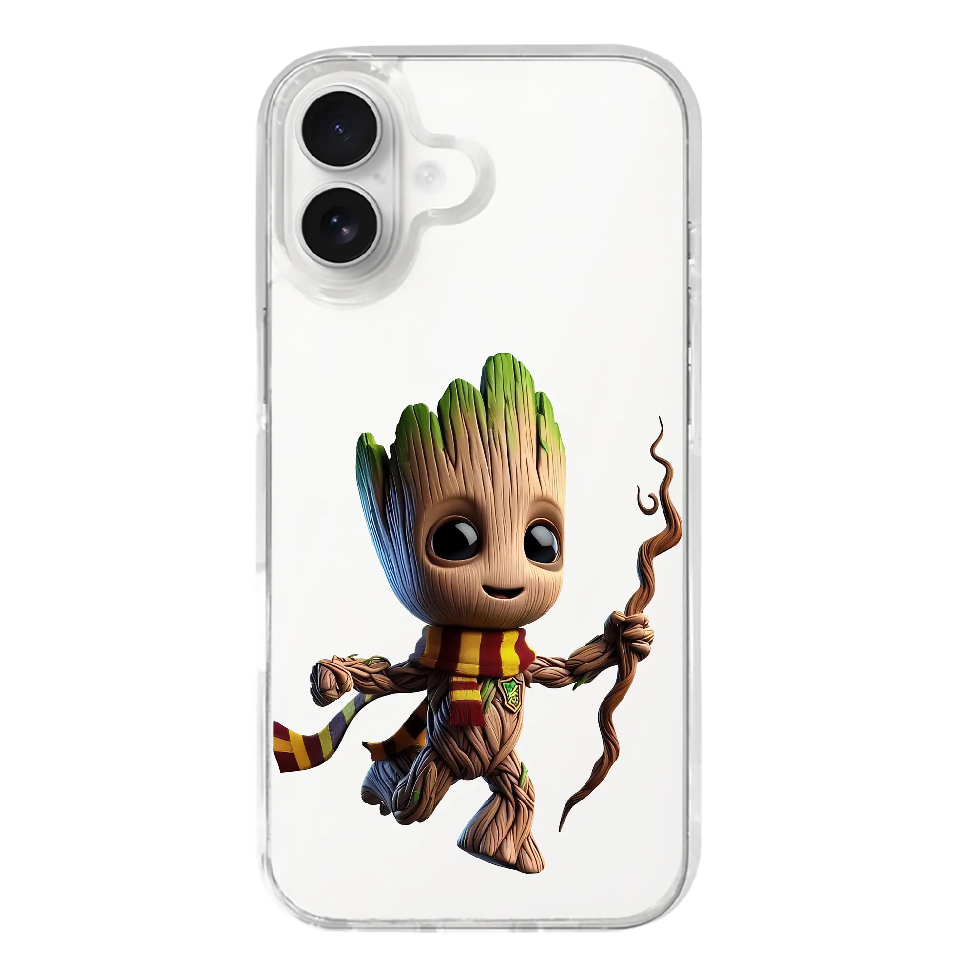 アベンジャーズ (Avenjāzu) グッズ グルート（Groot） - iPhone 17シリーズ 透明スマホケース – 薄型・耐衝撃・精密フィット保護カバー